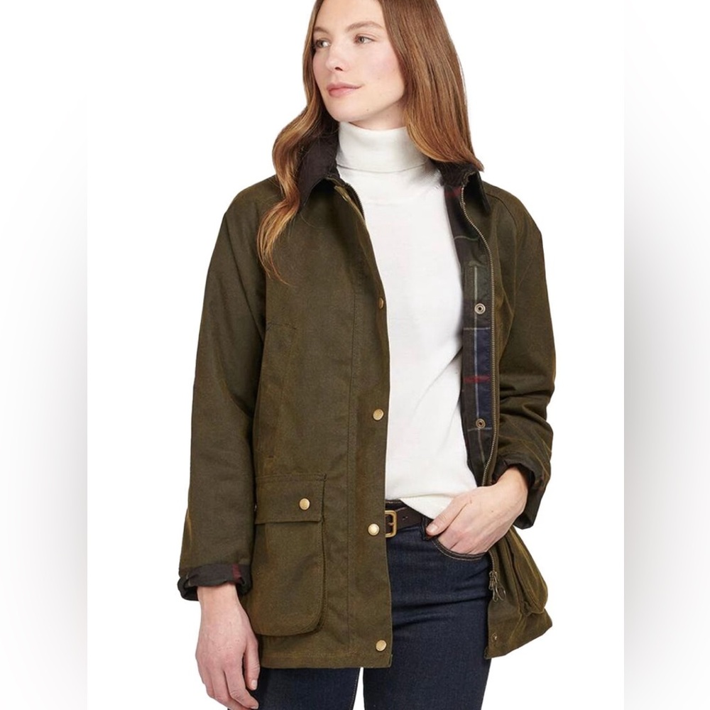 Barbour Wax Barn Jacket - Picture 2 of 8